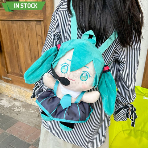 【In Stock】Hatsune Miku Cosplay Doll Backpack Prop