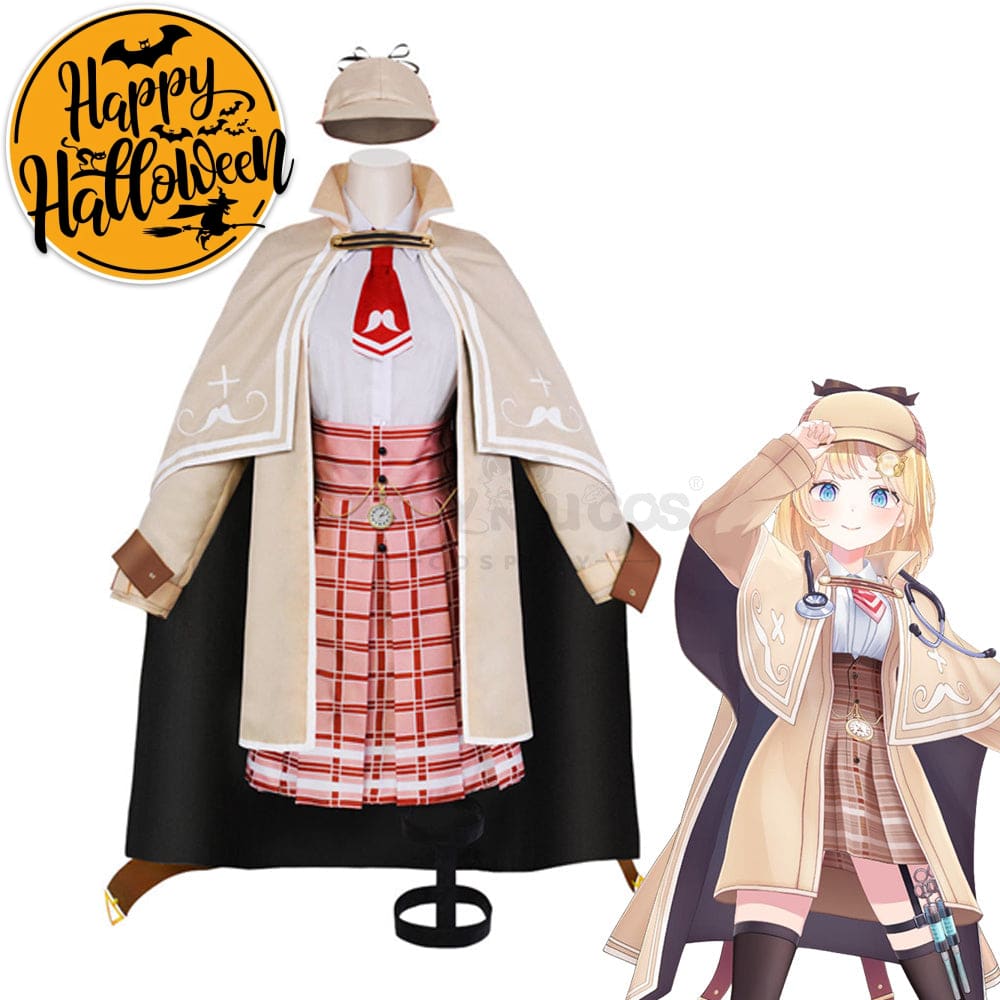 【In Stock】Hololive Vtuber Cosplay Watson Amelia Costume Plus Size Costumes