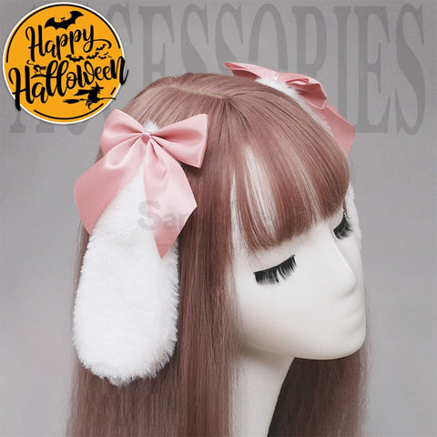 【In Stock】Lolita Bunny Ears Hair Clips Cosplay Props Prop