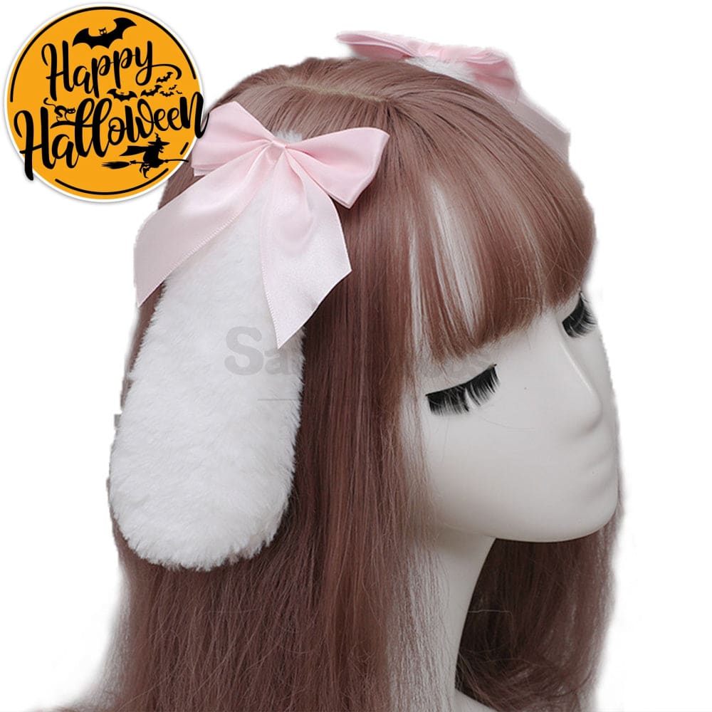 【In Stock】Lolita Bunny Ears Hair Clips Cosplay Props Prop