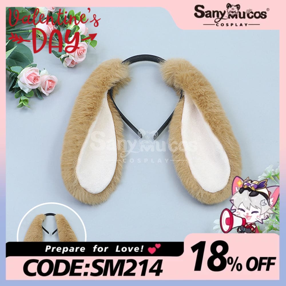 【In Stock】Lolita Bunny Ears Hairband Cosplay Props #1 Prop