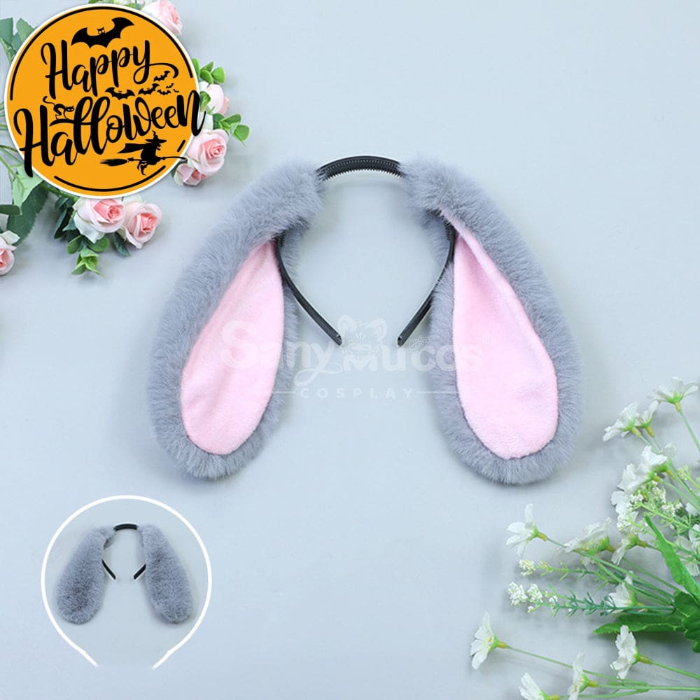 【In Stock】Lolita Bunny Ears Hairband Cosplay Props #2 Prop