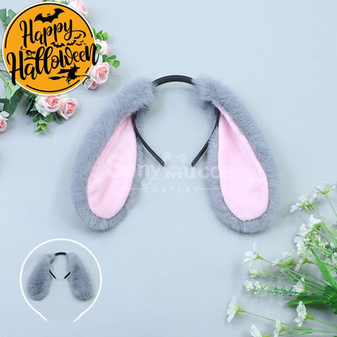 【In Stock】Lolita Bunny Ears Hairband Cosplay Props #2 Prop