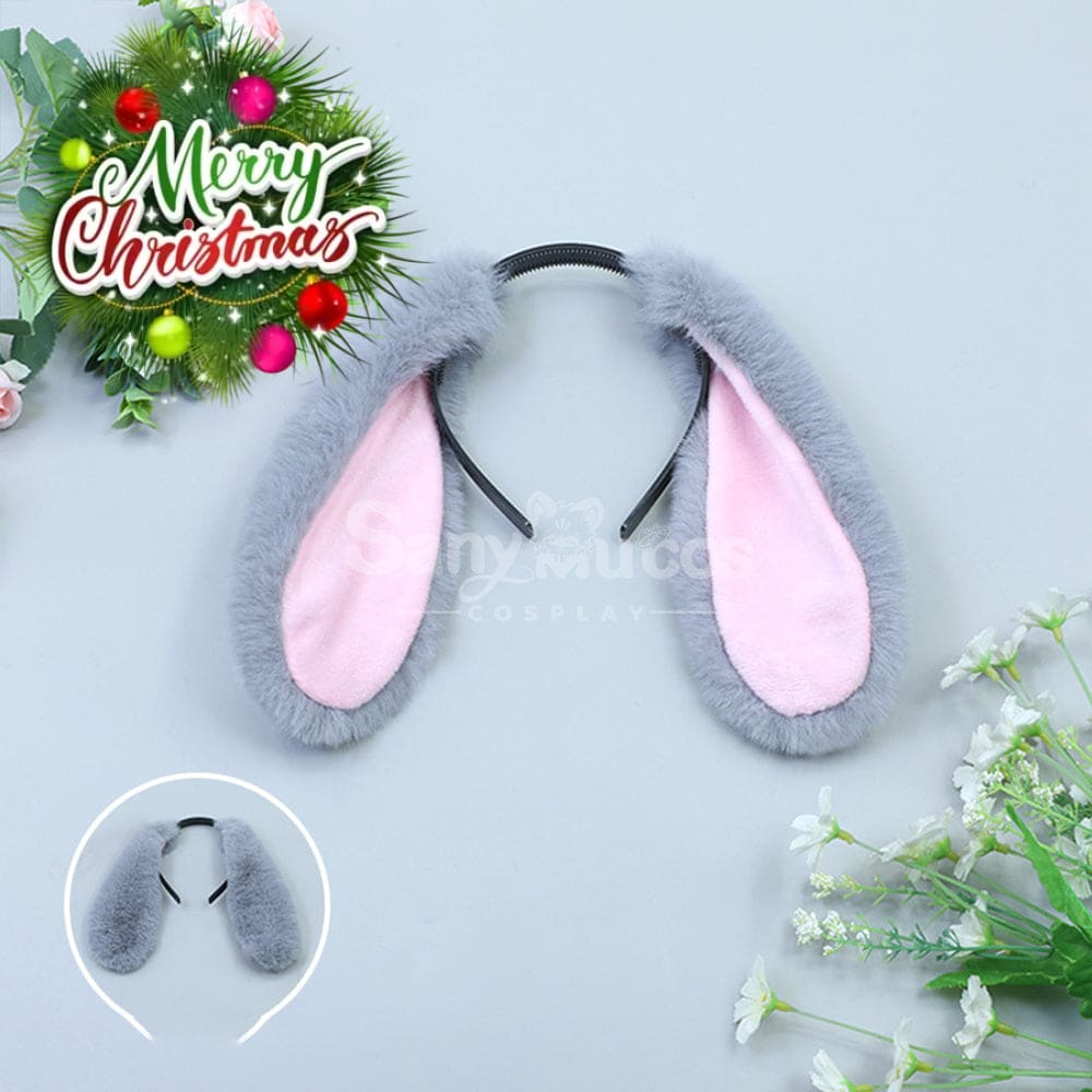 【In Stock】Lolita Bunny Ears Hairband Cosplay Props #2 Prop