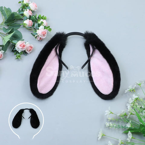 【In Stock】Lolita Bunny Ears Hairband Cosplay Props #3 Prop