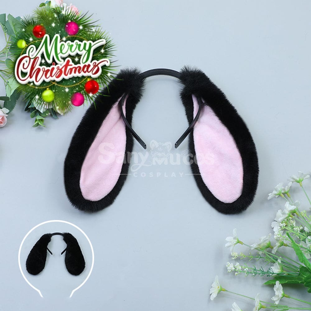 【In Stock】Lolita Bunny Ears Hairband Cosplay Props #3 Prop