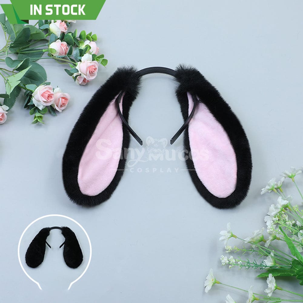 【In Stock】Lolita Bunny Ears Hairband Cosplay Props #3 Prop