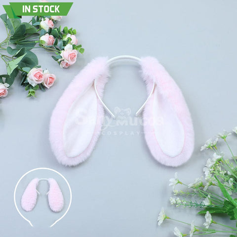 【In Stock】Lolita Bunny Ears Hairband Cosplay Props #4 Prop