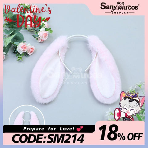 【In Stock】Lolita Bunny Ears Hairband Cosplay Props #4 Prop