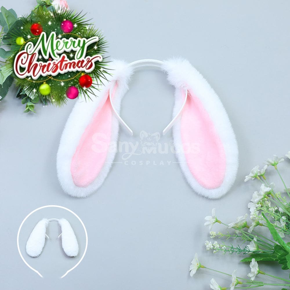 【In Stock】Lolita Bunny Ears Hairband Cosplay Props #5 Prop