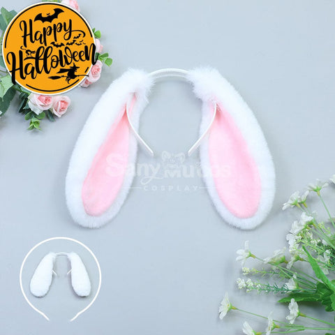 【In Stock】Lolita Bunny Ears Hairband Cosplay Props #5 Prop
