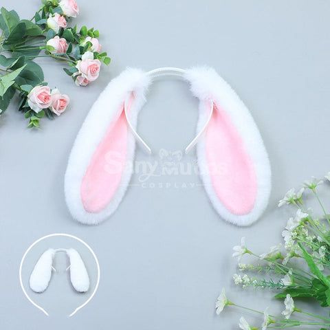 【In Stock】Lolita Bunny Ears Hairband Cosplay Props #5 Prop