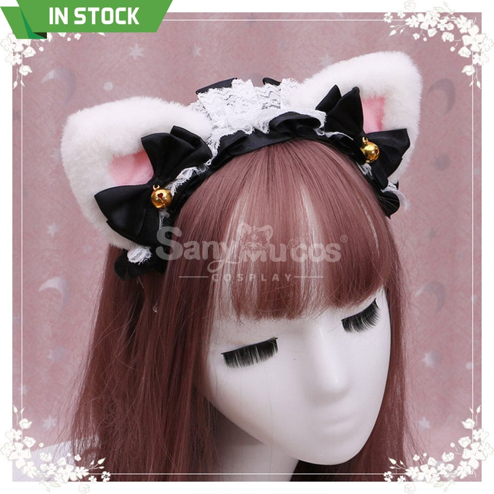 【In Stock】Lolita Cat Ears Hairband Cosplay Props #1 Prop