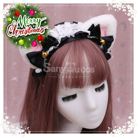 【In Stock】Lolita Cat Ears Hairband Cosplay Props #1 Prop