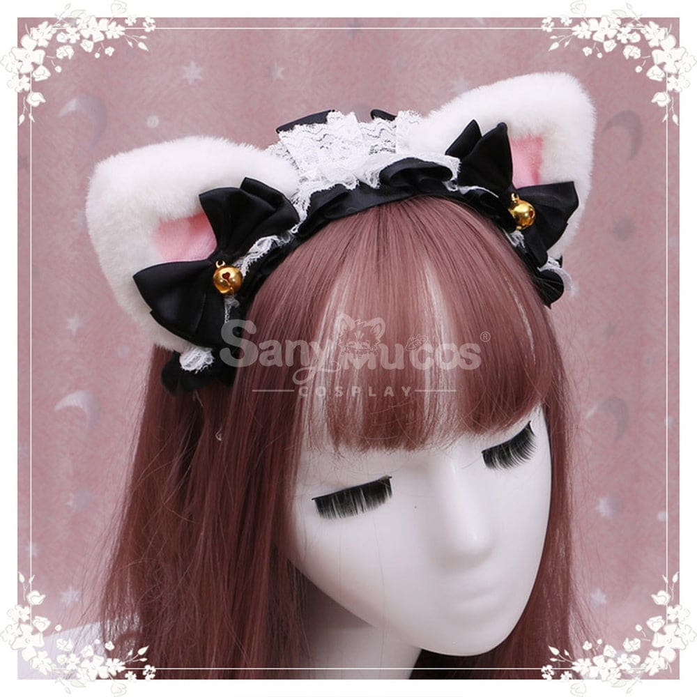 【In Stock】Lolita Cat Ears Hairband Cosplay Props #1 Prop