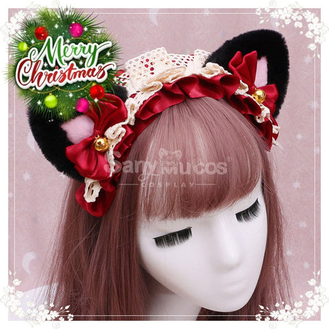 【In Stock】Lolita Cat Ears Hairband Cosplay Props #10 Prop