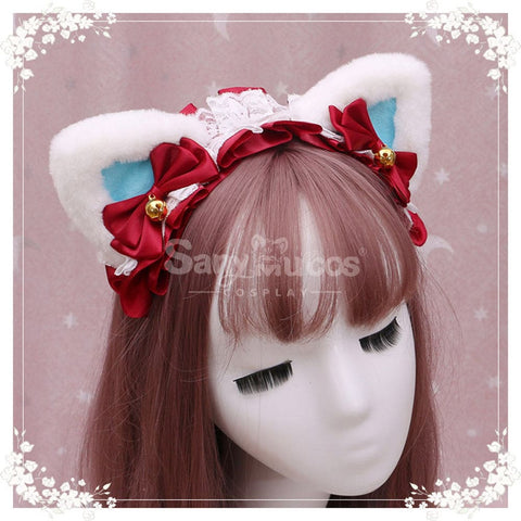【In Stock】Lolita Cat Ears Hairband Cosplay Props #11 Prop