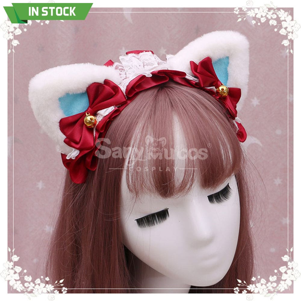 【In Stock】Lolita Cat Ears Hairband Cosplay Props #11 Prop