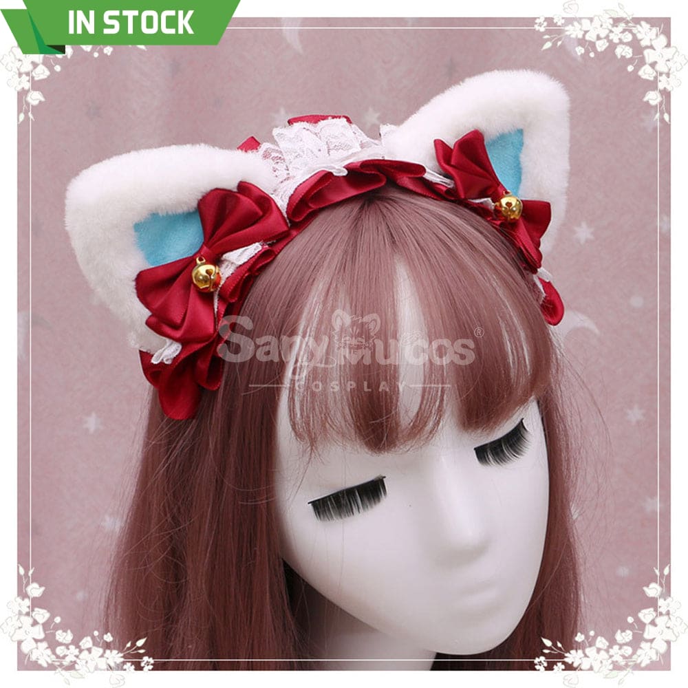 【In Stock】Lolita Cat Ears Hairband Cosplay Props #11 Prop