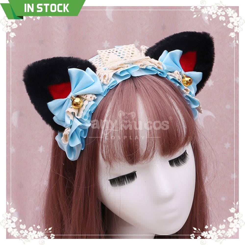 【In Stock】Lolita Cat Ears Hairband Cosplay Props #12 Prop