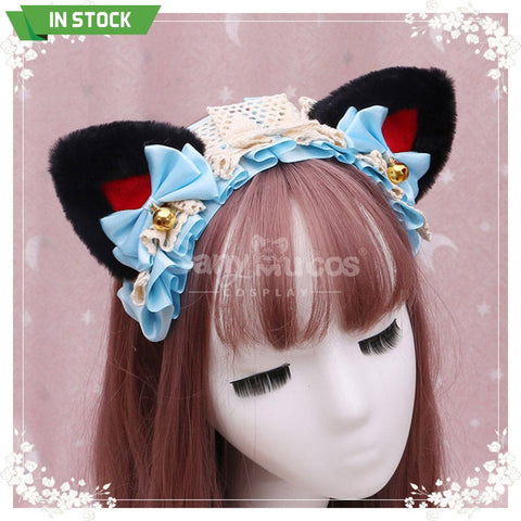 【In Stock】Lolita Cat Ears Hairband Cosplay Props #12 Prop