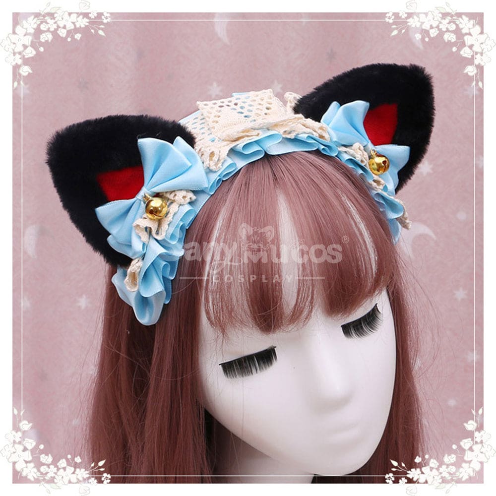 【In Stock】Lolita Cat Ears Hairband Cosplay Props #12 Prop