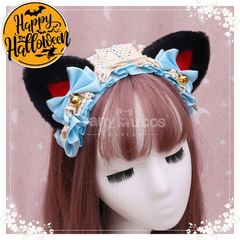【In Stock】Lolita Cat Ears Hairband Cosplay Props #12 Prop