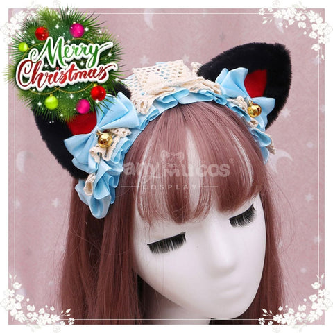 【In Stock】Lolita Cat Ears Hairband Cosplay Props #12 Prop