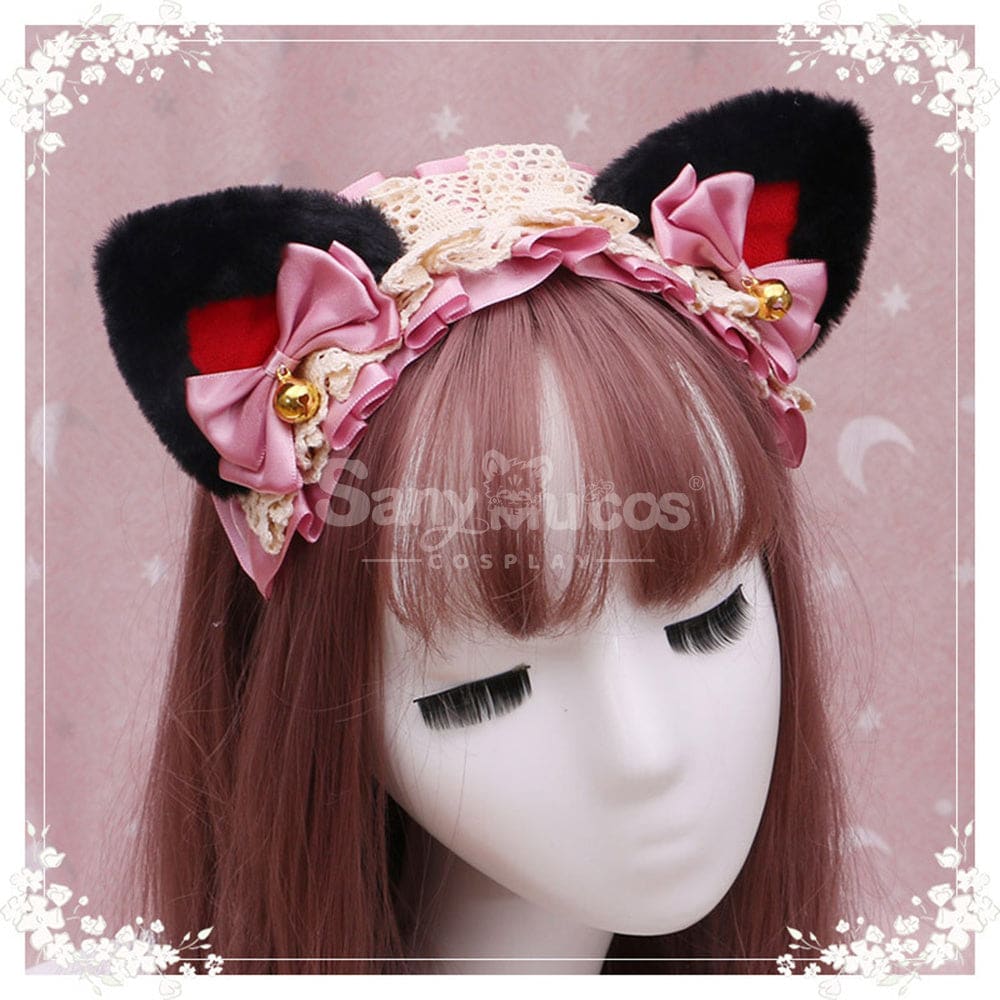 【In Stock】Lolita Cat Ears Hairband Cosplay Props #13 Prop