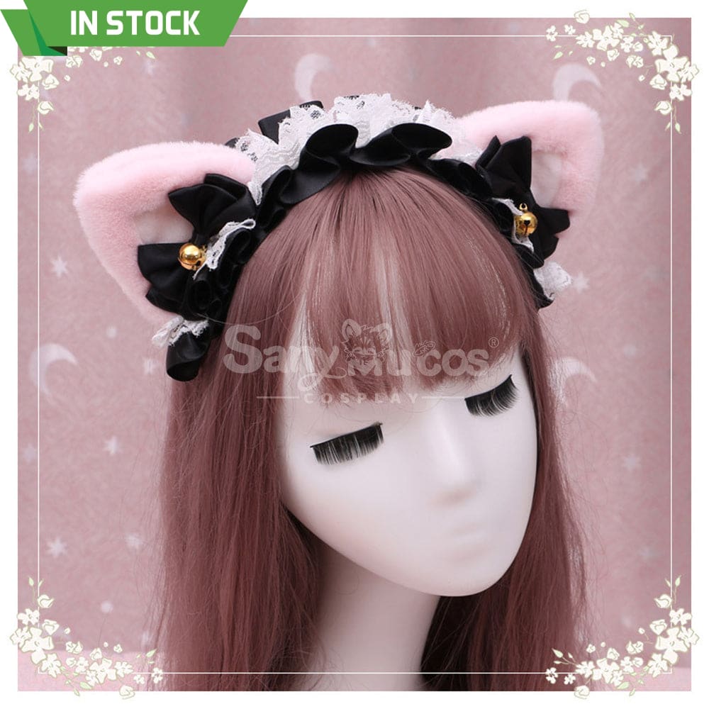 【In Stock】Lolita Cat Ears Hairband Cosplay Props #14 Prop