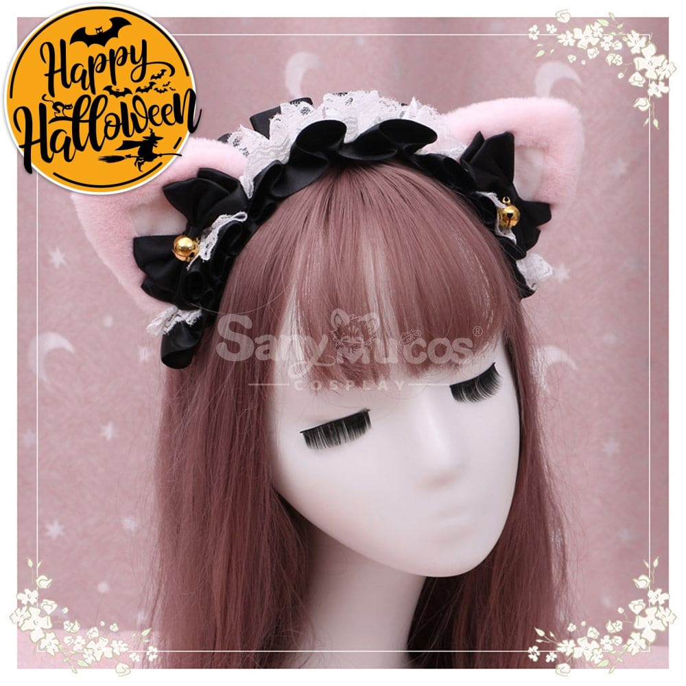 【In Stock】Lolita Cat Ears Hairband Cosplay Props #14 Prop