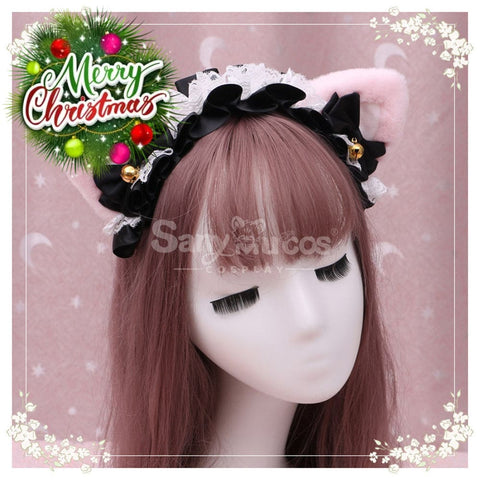 【In Stock】Lolita Cat Ears Hairband Cosplay Props #14 Prop