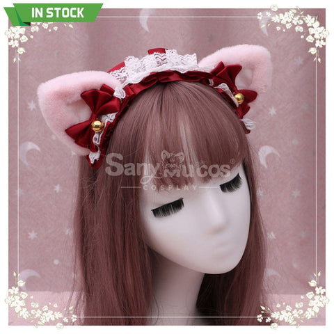 【In Stock】Lolita Cat Ears Hairband Cosplay Props #15 Prop