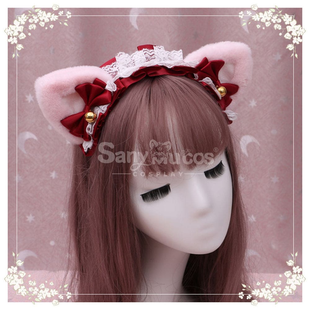 【In Stock】Lolita Cat Ears Hairband Cosplay Props #15 Prop