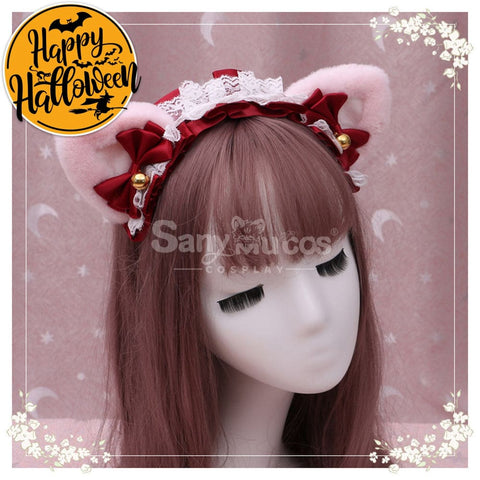 【In Stock】Lolita Cat Ears Hairband Cosplay Props #15 Prop