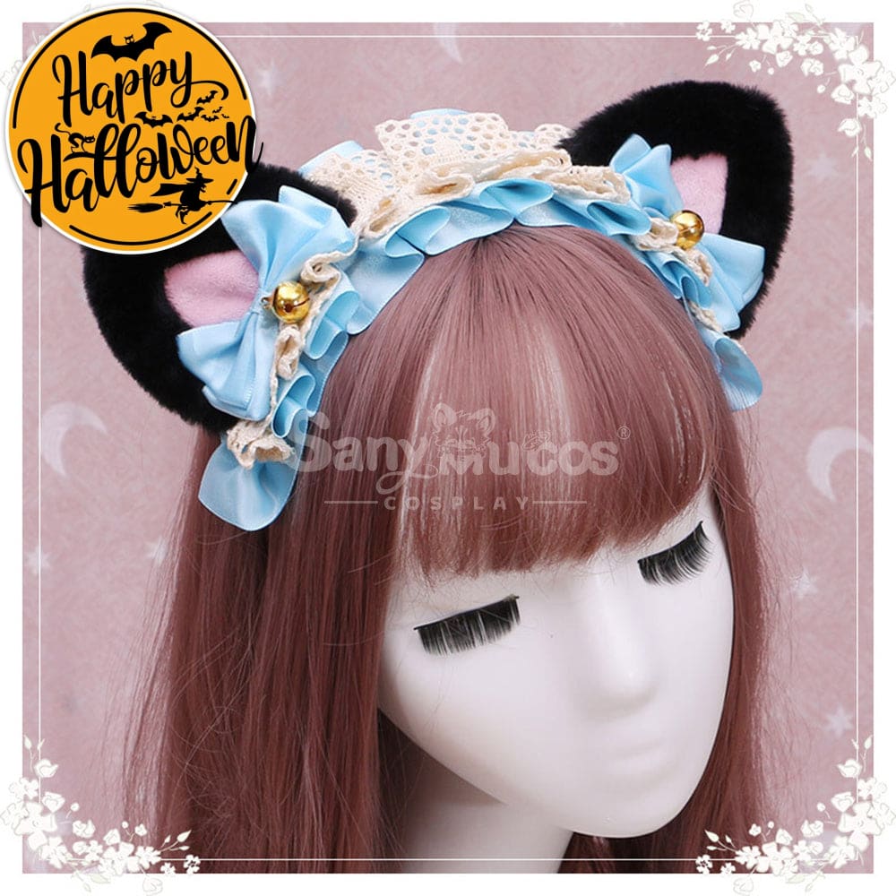 【In Stock】Lolita Cat Ears Hairband Cosplay Props #17 Prop