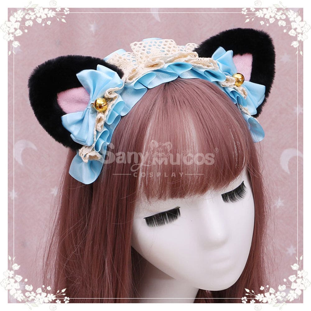 【In Stock】Lolita Cat Ears Hairband Cosplay Props #17 Prop