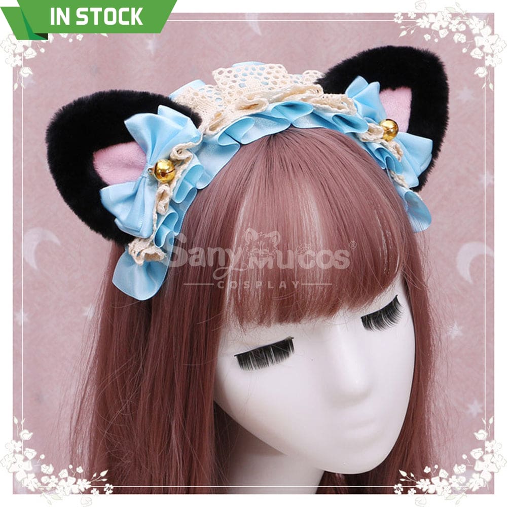 【In Stock】Lolita Cat Ears Hairband Cosplay Props #17 Prop