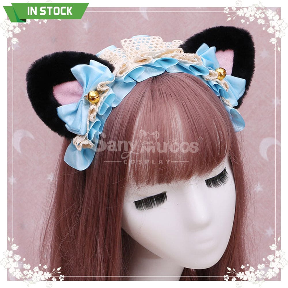 【In Stock】Lolita Cat Ears Hairband Cosplay Props #17 Prop