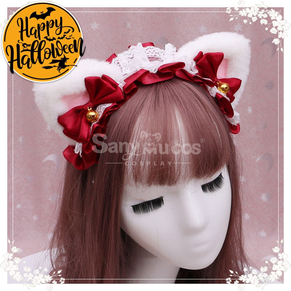 【In Stock】Lolita Cat Ears Hairband Cosplay Props #2 Prop