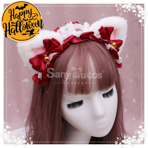 【In Stock】Lolita Cat Ears Hairband Cosplay Props #2 Prop