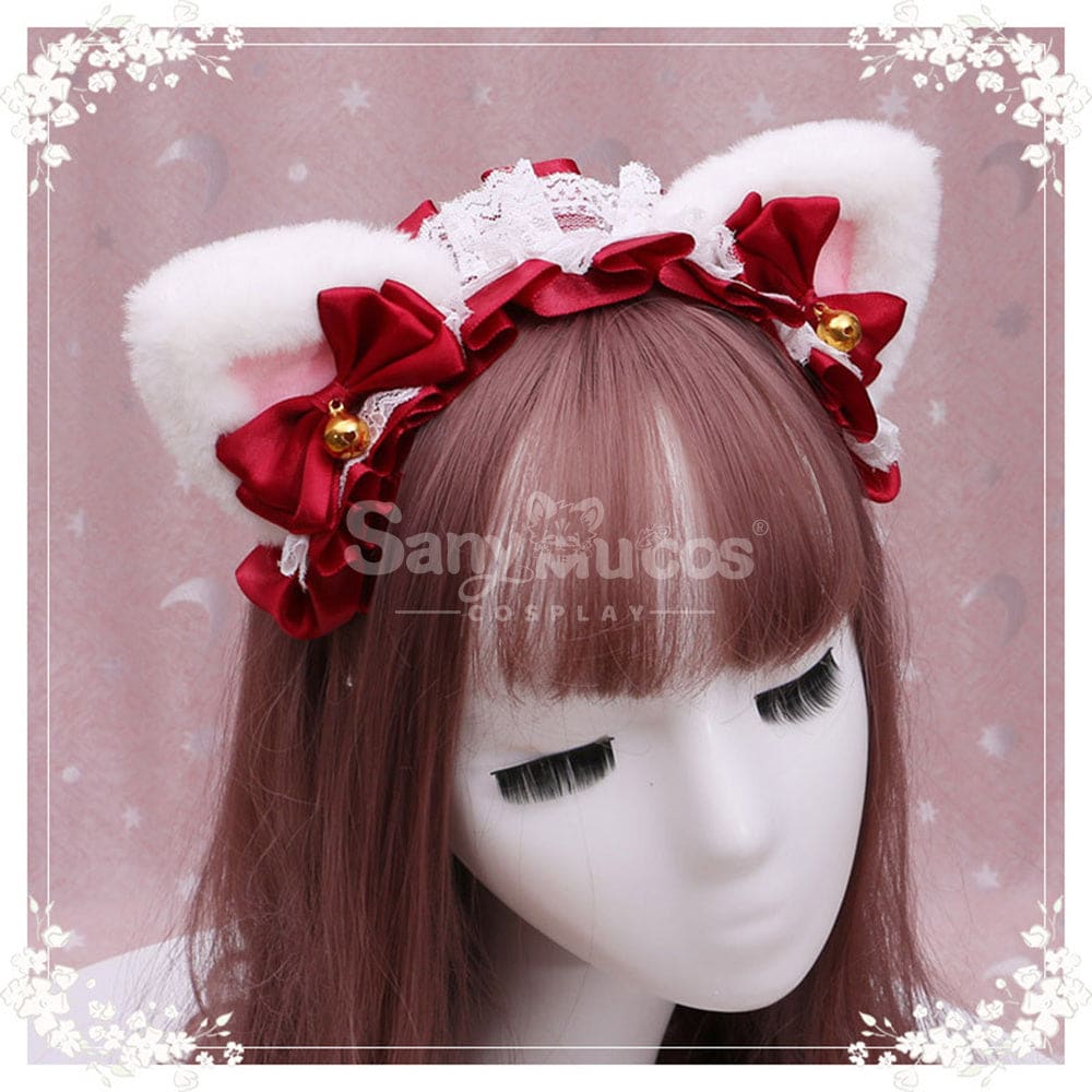【In Stock】Lolita Cat Ears Hairband Cosplay Props #2 Prop