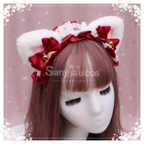【In Stock】Lolita Cat Ears Hairband Cosplay Props #2 Prop