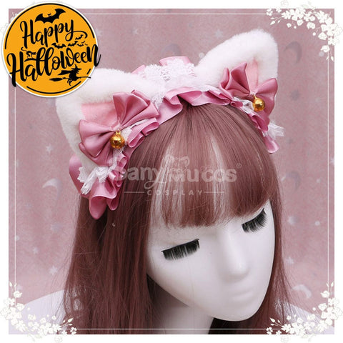 【In Stock】Lolita Cat Ears Hairband Cosplay Props #3 Prop