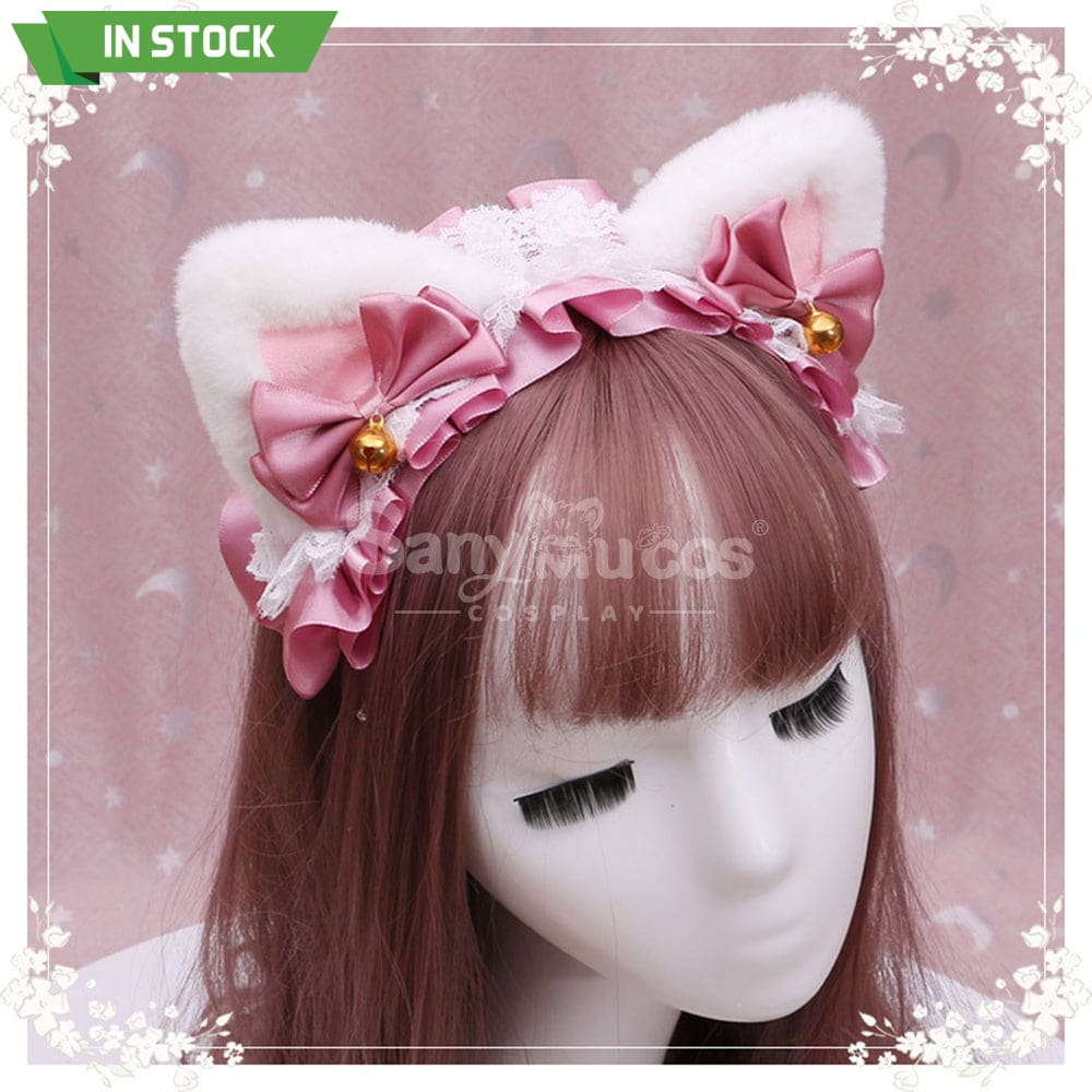 【In Stock】Lolita Cat Ears Hairband Cosplay Props #3 Prop