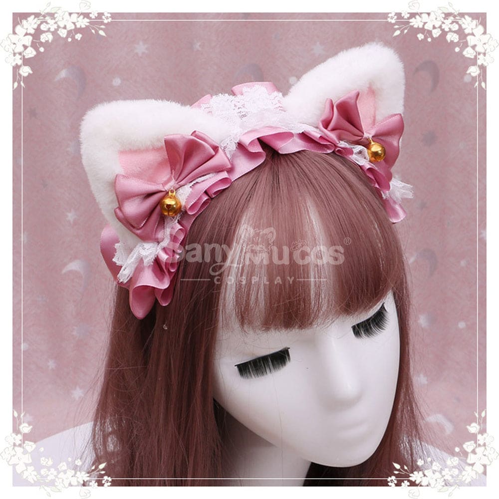 【In Stock】Lolita Cat Ears Hairband Cosplay Props #3 Prop