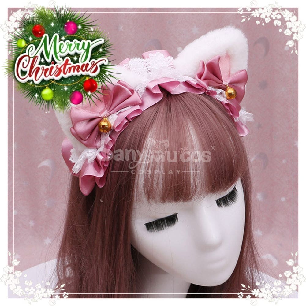 【In Stock】Lolita Cat Ears Hairband Cosplay Props #3 Prop