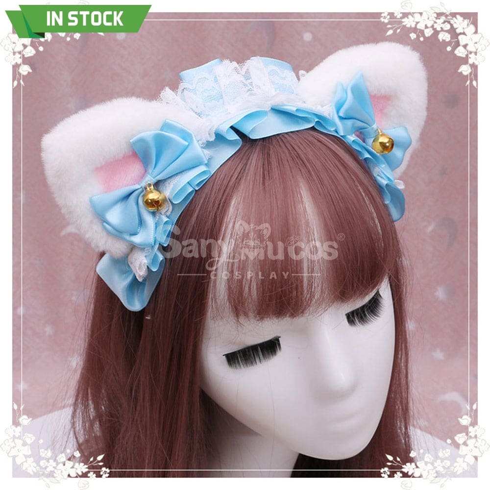 【In Stock】Lolita Cat Ears Hairband Cosplay Props #4 Prop