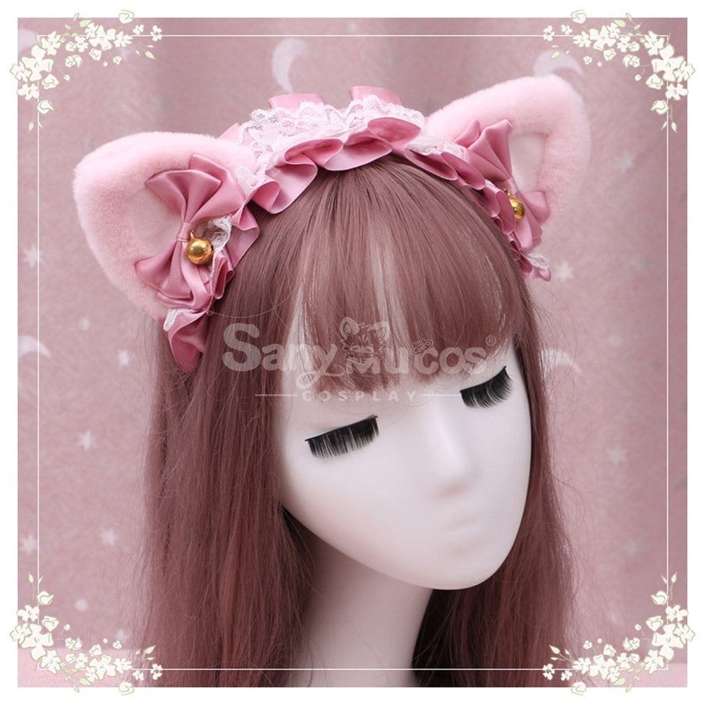 【In Stock】Lolita Cat Ears Hairband Cosplay Props #5 Prop