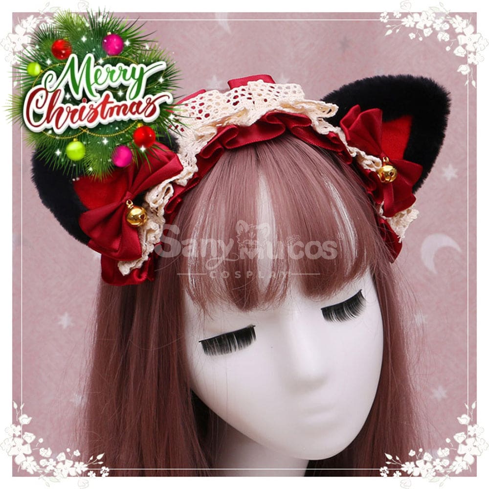 【In Stock】Lolita Cat Ears Hairband Cosplay Props #6 Prop